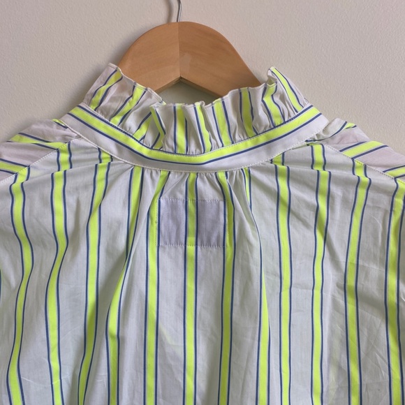 THE SHIRT by Rochelle Behrens Striped Button-Down Blouse - Picture 11 of 15